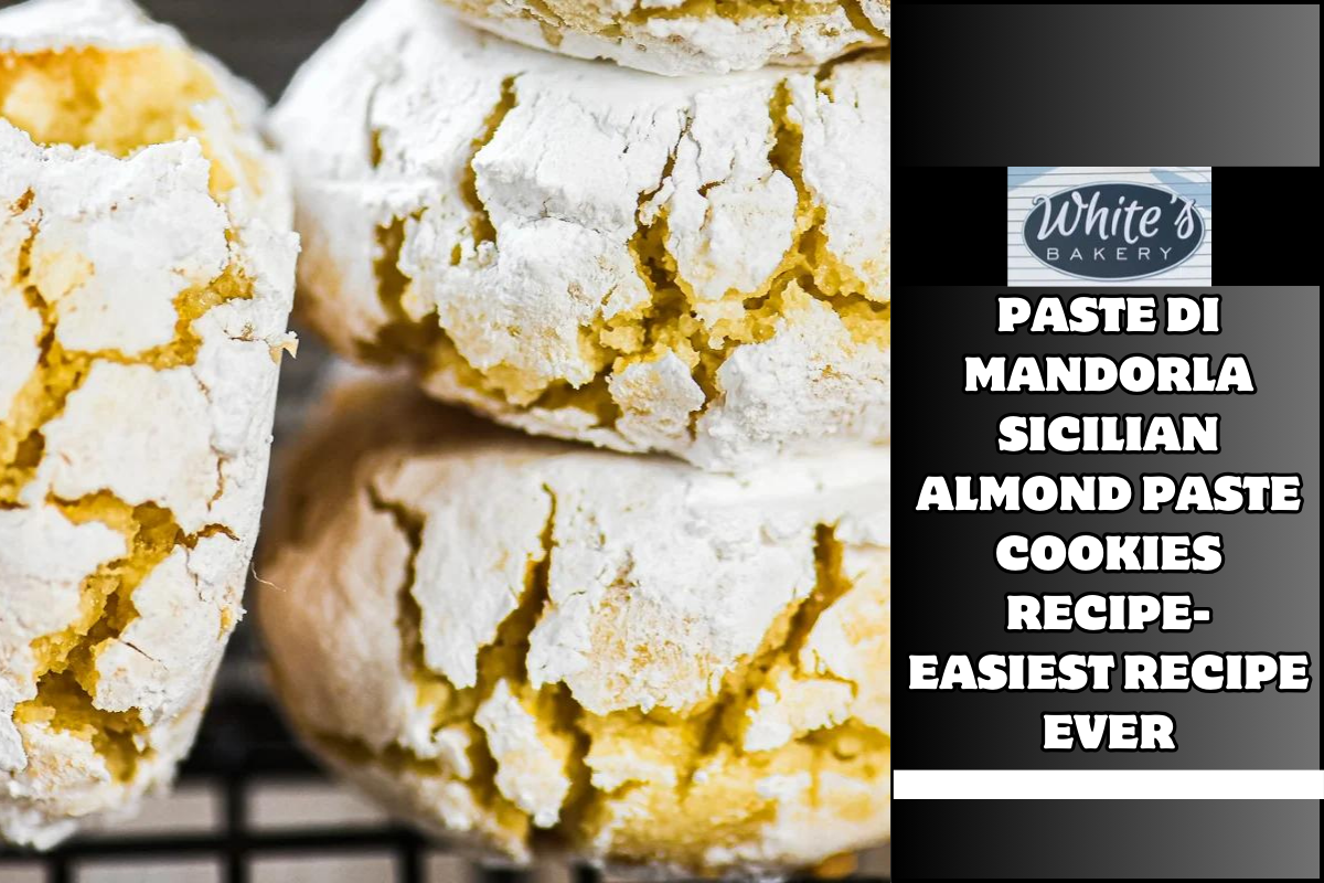 Paste di Mandorla Sicilian Almond Paste Cookies Recipe- Easiest Recipe Ever