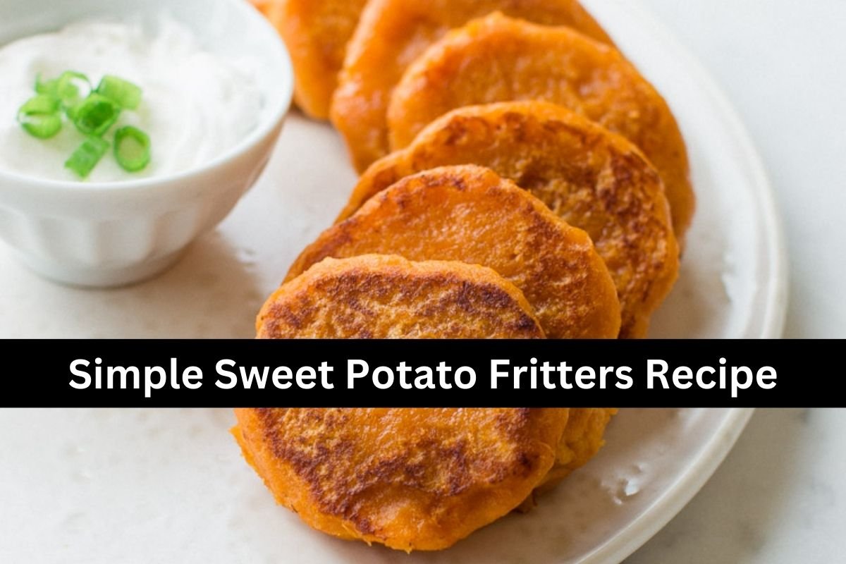 Simple Sweet Potato Fritters Recipe